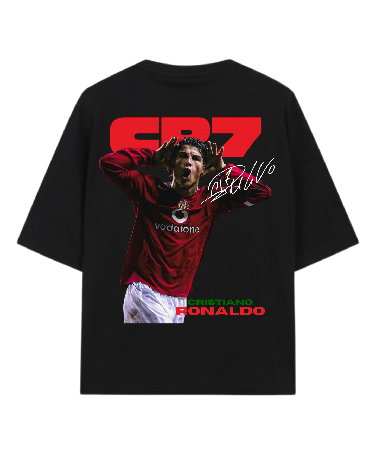 Customized CR7 Oversized Tshirt