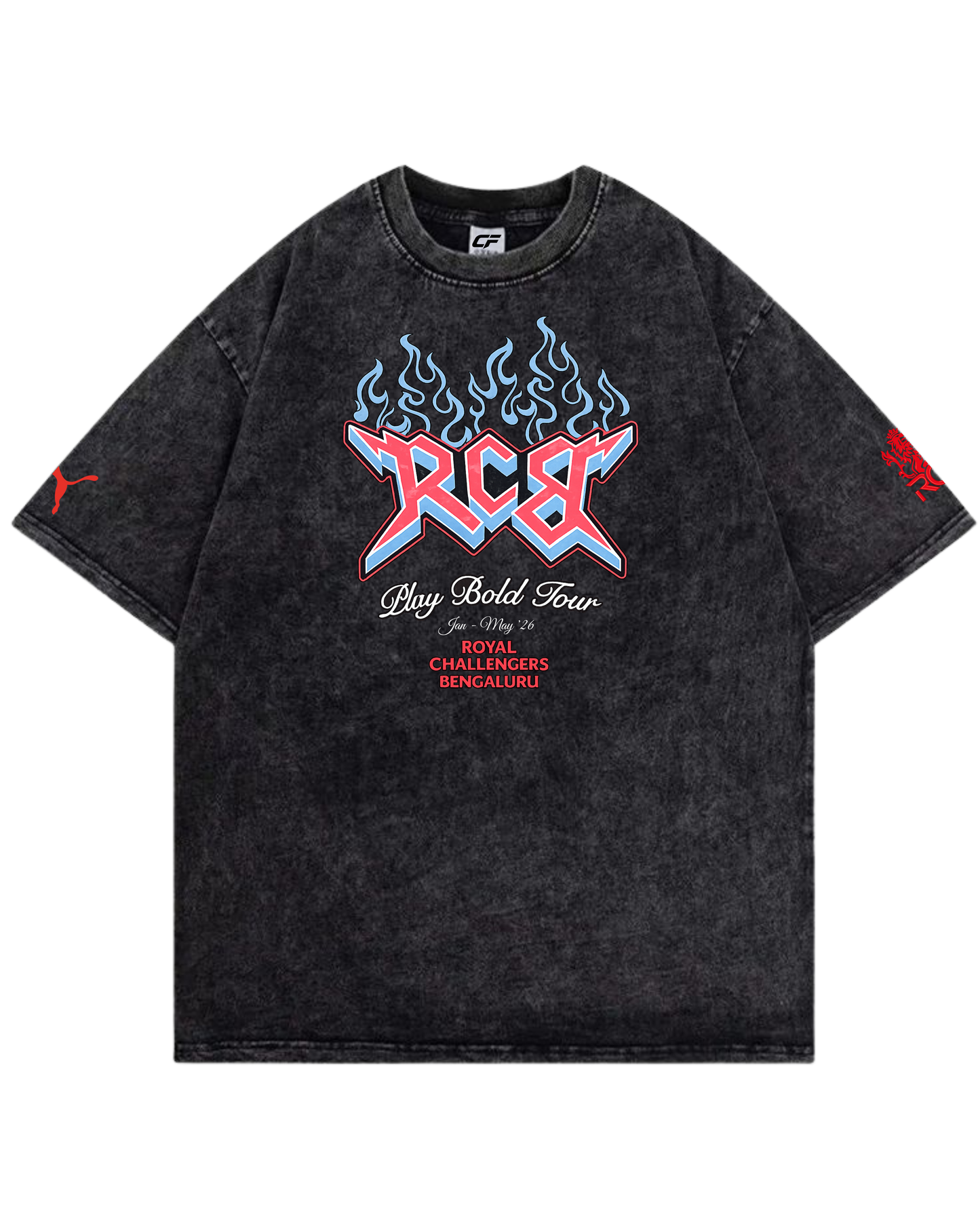 Customized RCB Oversized Tshirt