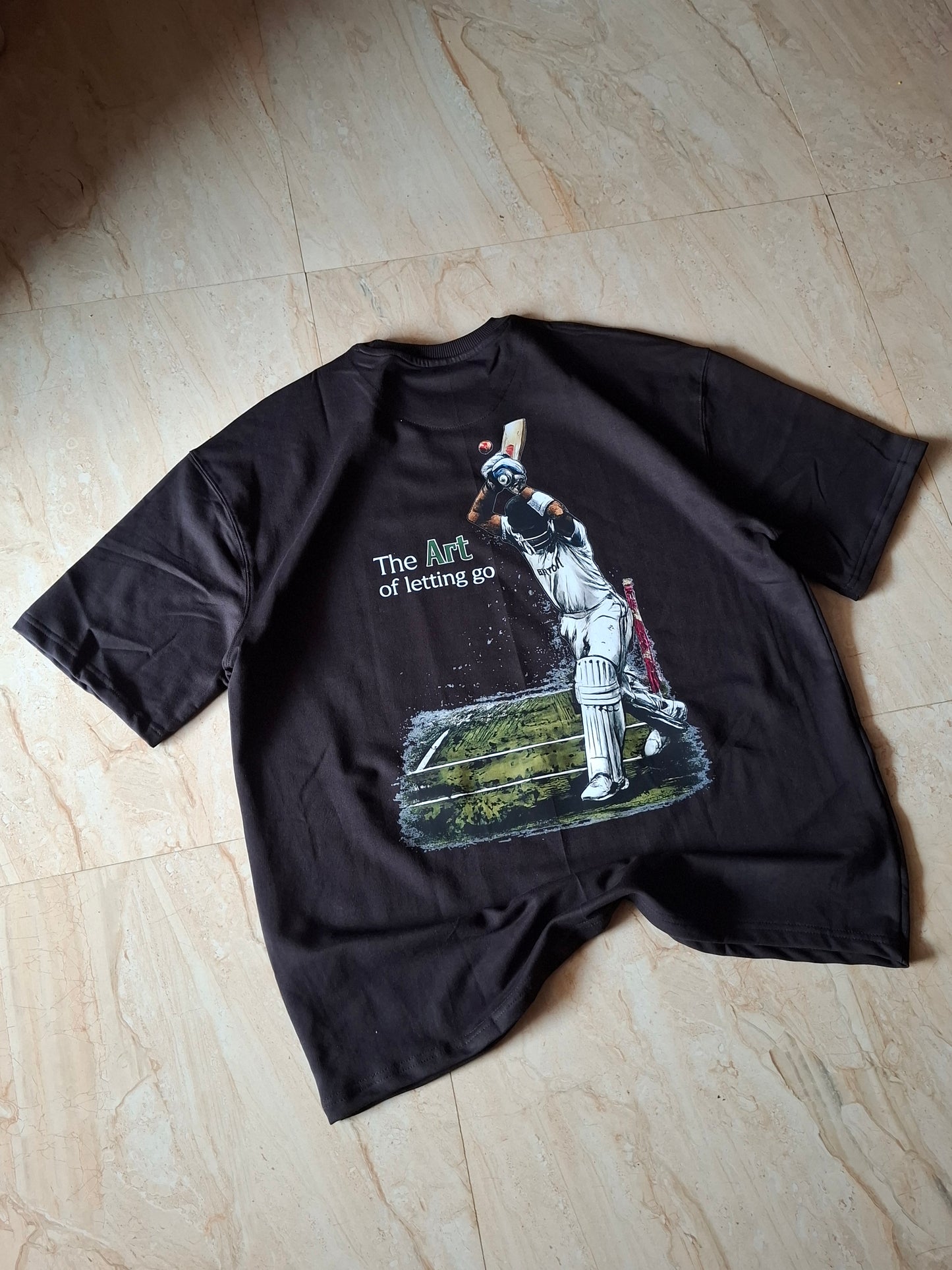 Customized One8 - The Art Of Letting Go Oversized Tshirt