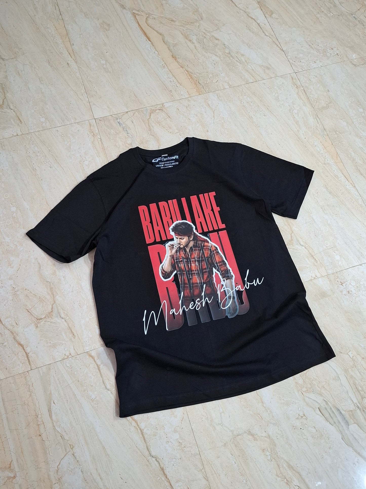 Mahesh Babu "Babulake Babu" Oversized T-Shirt
