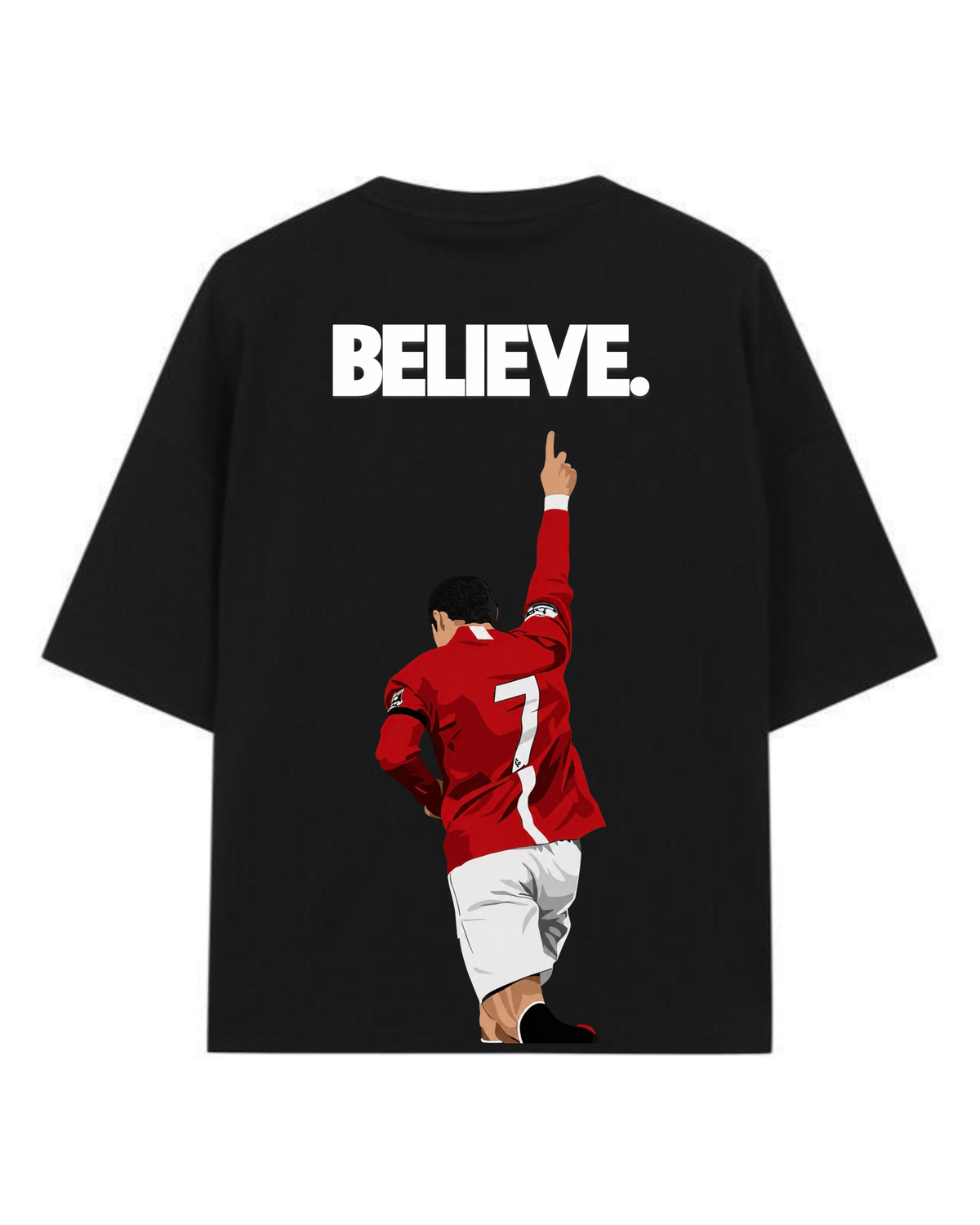 Believe – Football Streetwear T-Shirt