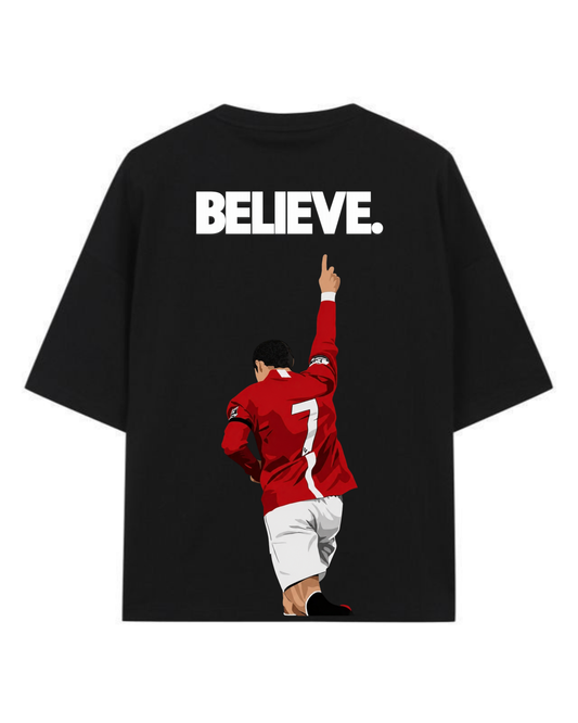 Believe – Football Streetwear T-Shirt