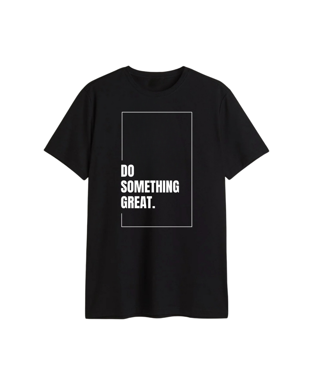 Do Something Great Printed T-Shirt – Regular Fit Cotton Casual Wear