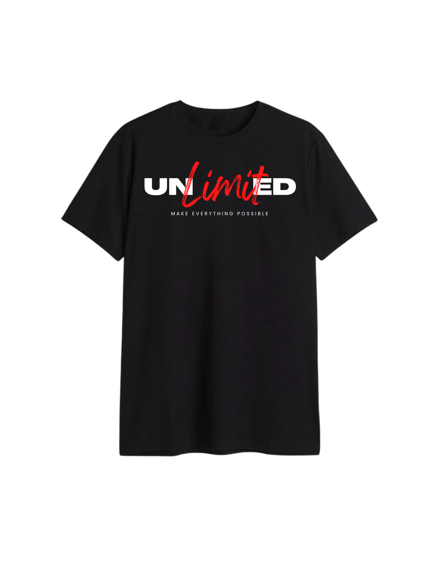 Unlimited Fearless Dream Printed T-Shirt – Unisex Regular Fit Cotton Tee