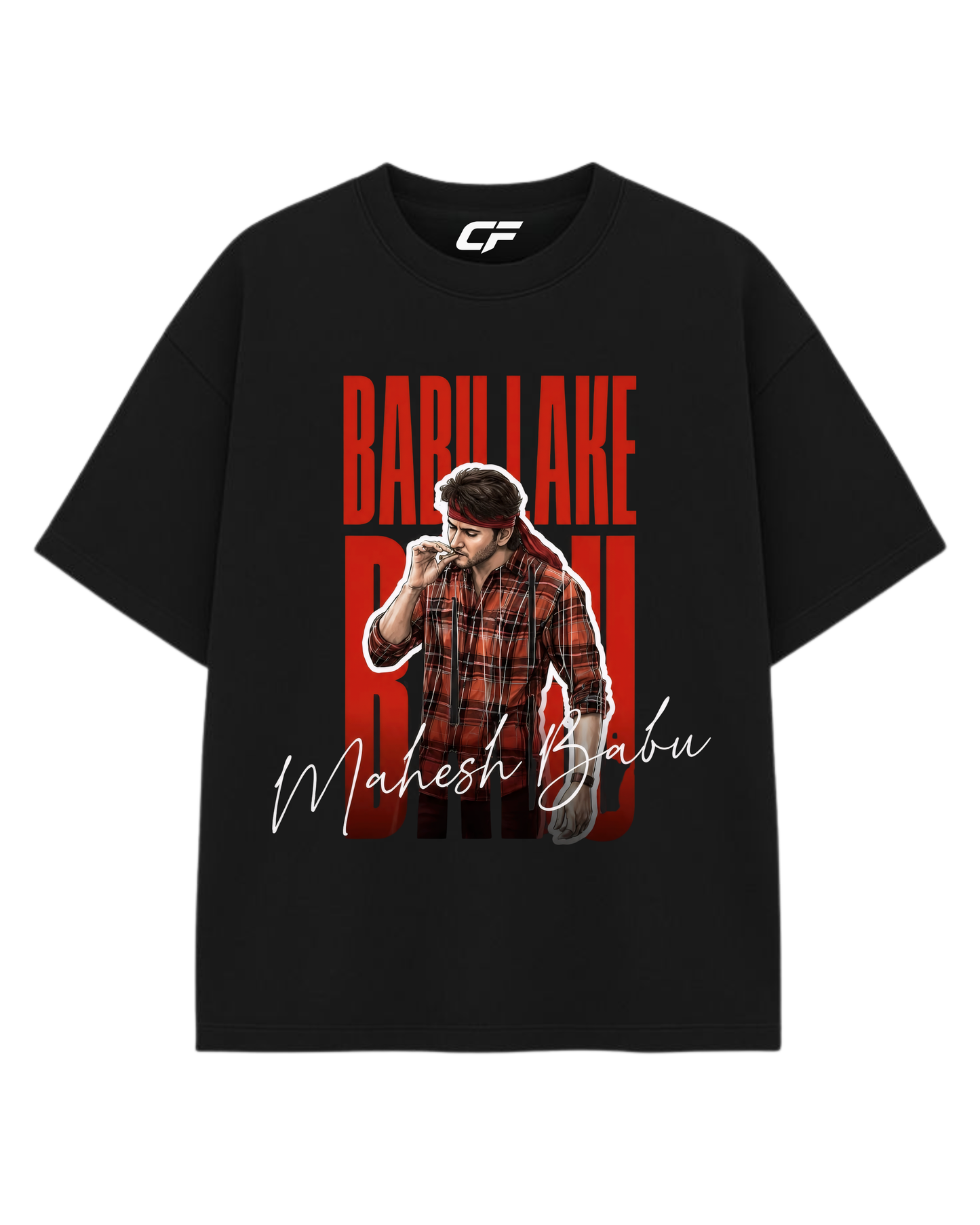 Mahesh Babu "Babulake Babu" Oversized T-Shirt