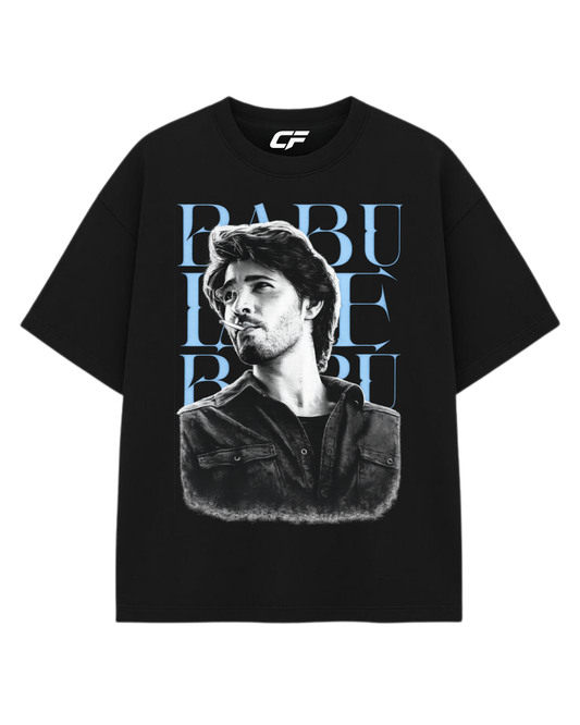Mahesh Babu Vintage Portrait Oversized T-Shirt
