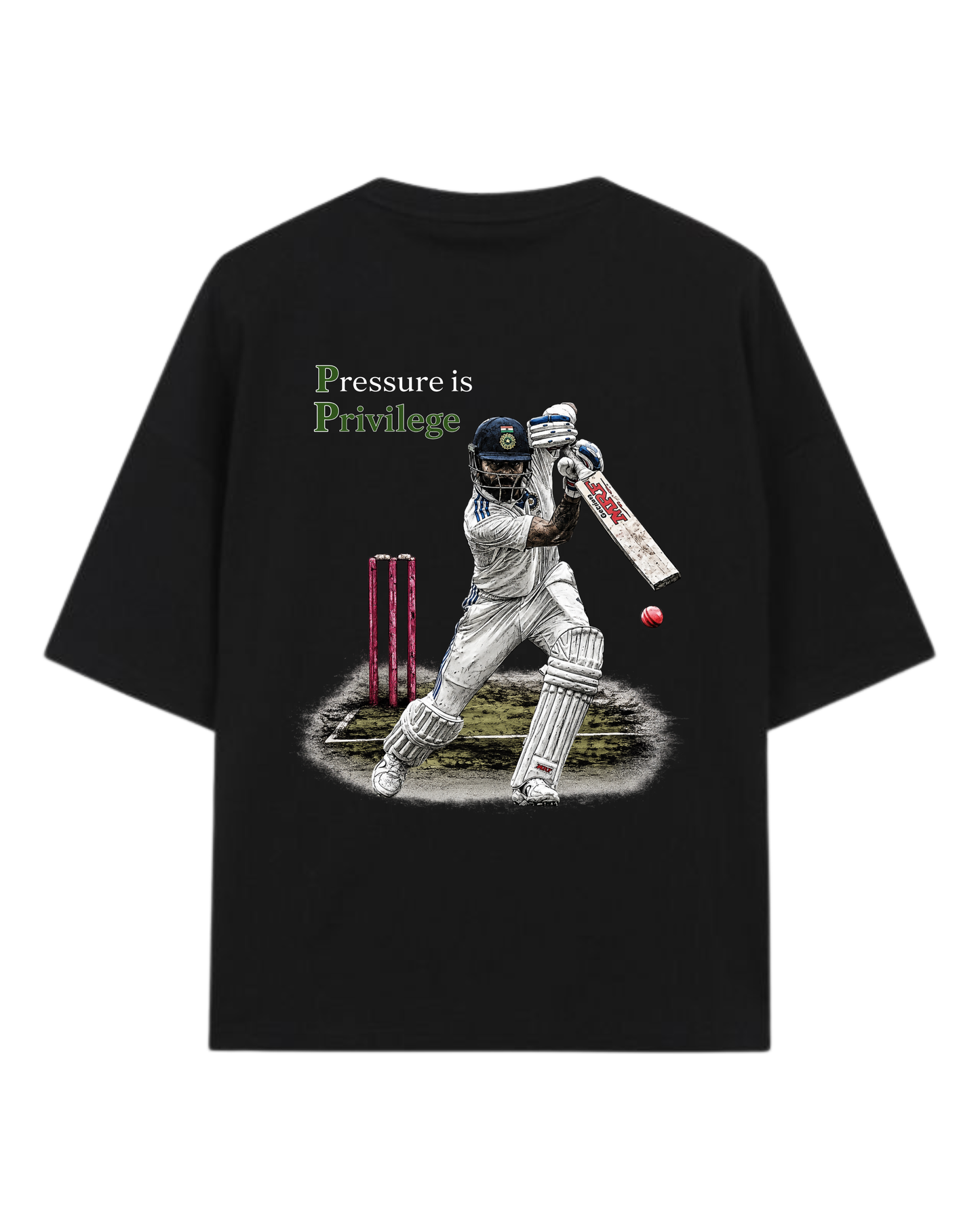 Pressure is Privilege – Premium Oversized T-Shirt